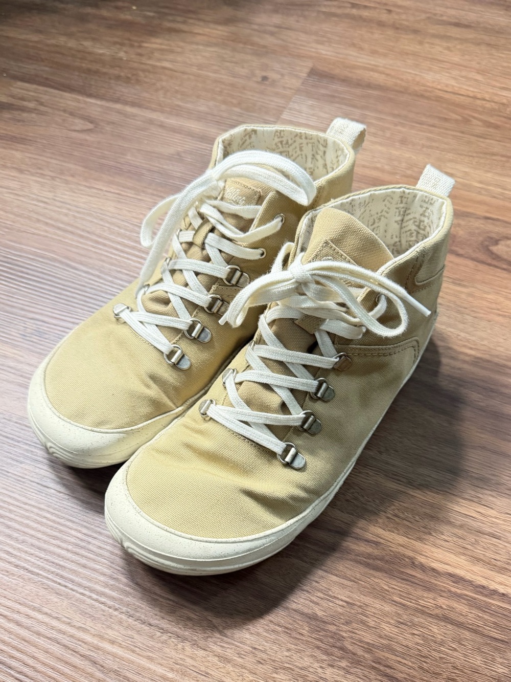 Wildlings barefoot shoes- Canvas High-Top Women's Sneakers